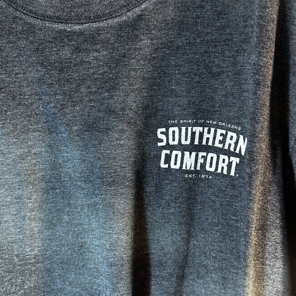 Southern Comfort Gray Short Sleeve T Shirt Tee XL - Picture 4 of 6